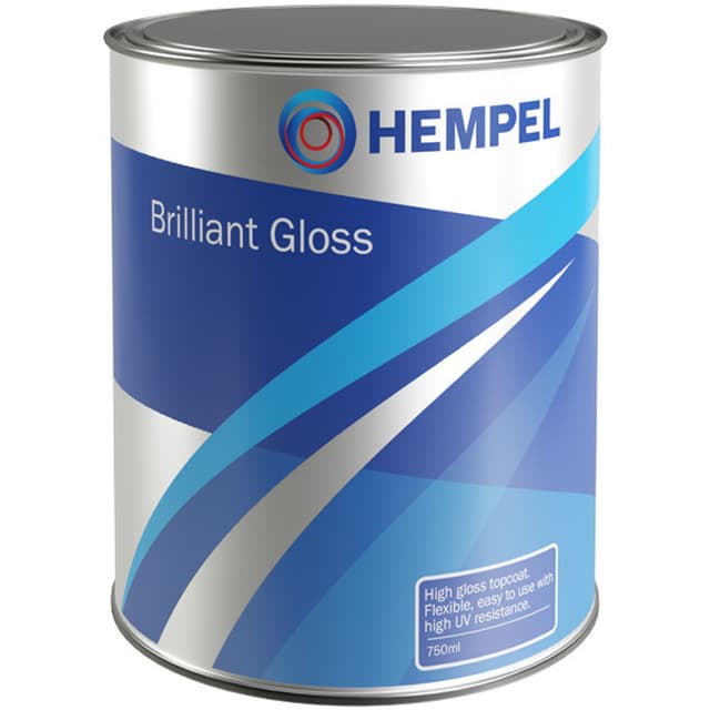 Hempel Brilliant Gloss Svart 0,75L – Bäst för mörka ytor – båtfärg (övervattenfärg) bäst i test 2026