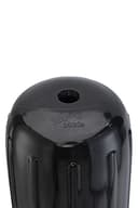 Taylor Made Products 71026 Big B uppblåsbar båtfender i vinyl med centrerat reprör, 20 x 50 cm, svart