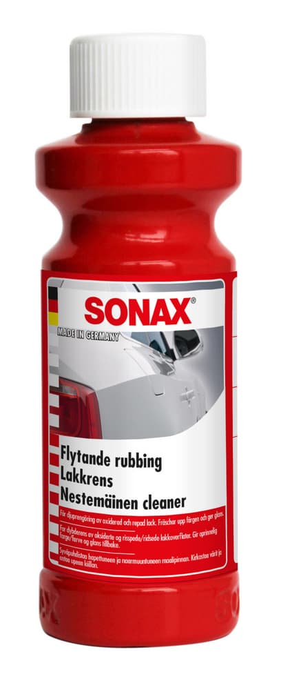 Sonax Flytande Rubbing 250 ml – Bäst för nybörjare – båtrubbing bäst i test 2026
