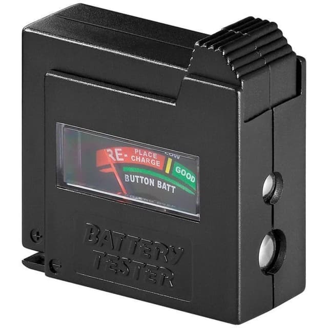 Goobay analog hushållstestare – Budgetval – batteritestare bäst i test 2026