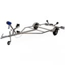 Båttrailer 600 kg med ljus och vinsch