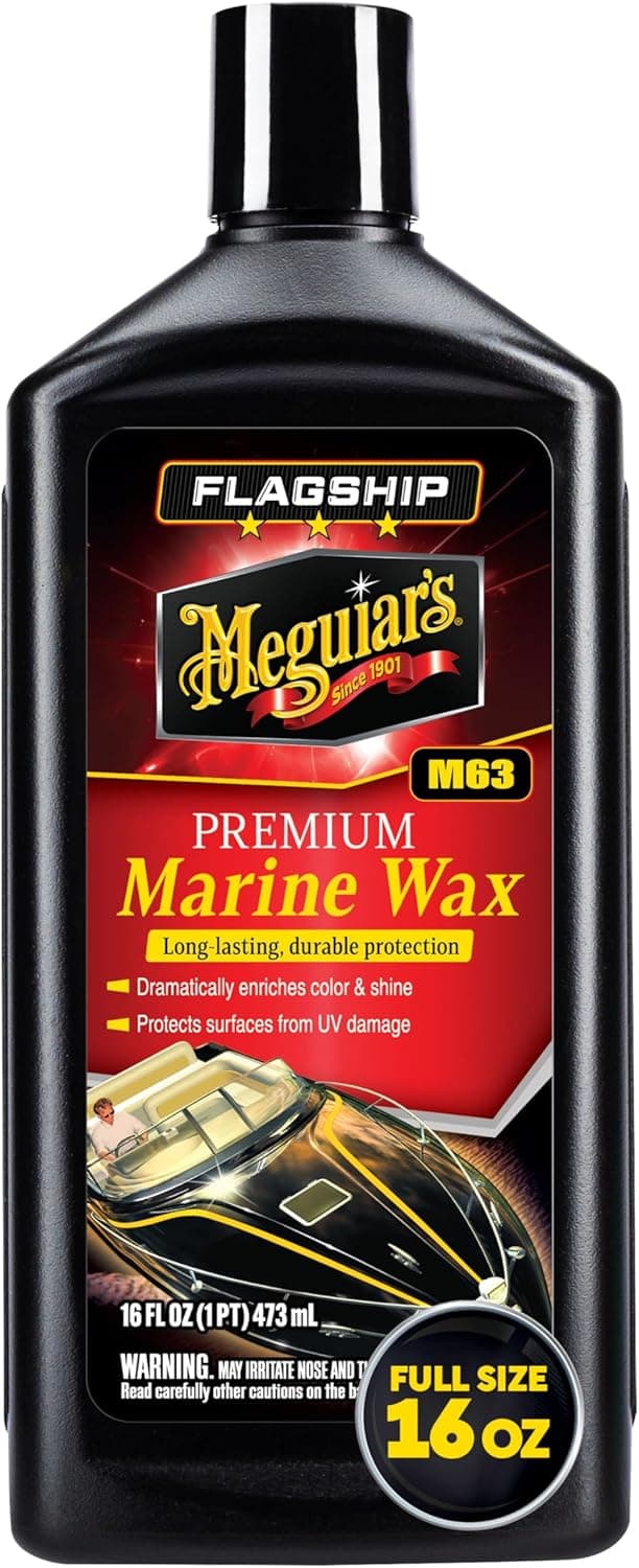 Meguiar’s Flagship Premium Marine Wax 473 ml – Bäst premium – båtvax bäst i test 2026