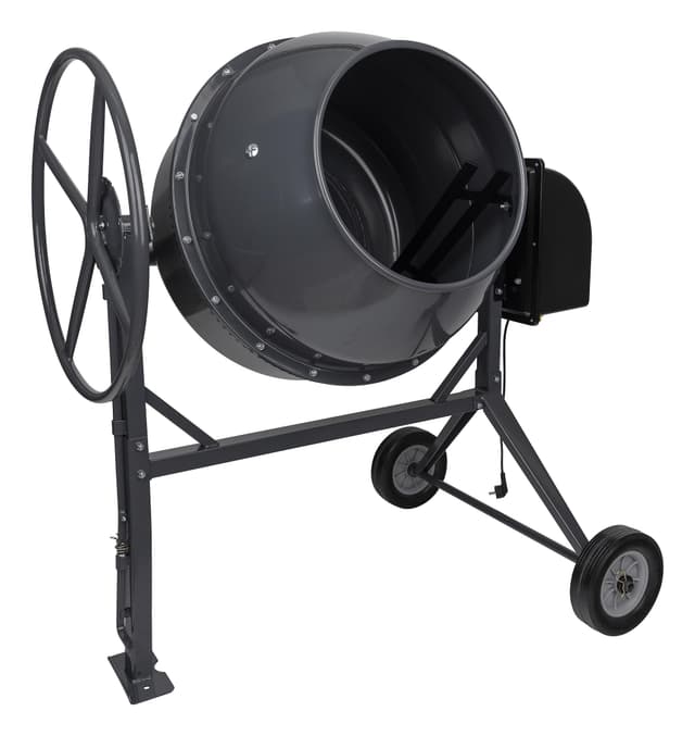 Pela 489194 210 l – Bäst för stora volymer – betongblandare bäst i test 2026