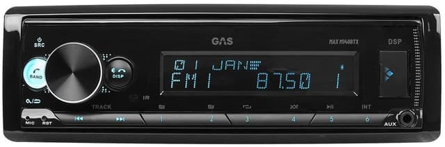 GAS MAX M140-BTX – Bäst ljudprestanda – bilstereo bäst i test 2026