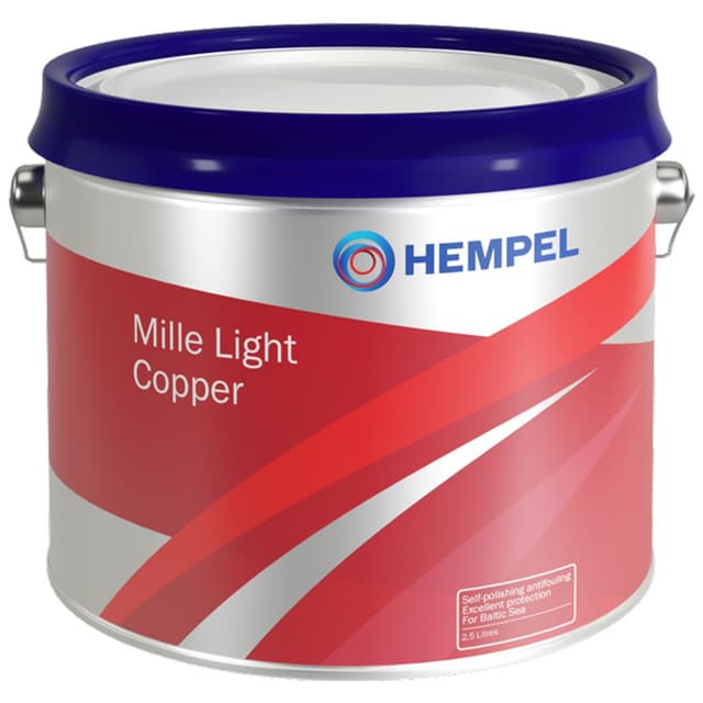 Hempel Mille Light Copper 2,5 L – Bäst långtidsskydd – bottenfärg bäst i test 2026