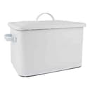 Ib Laursen Emaljvit Brödbox