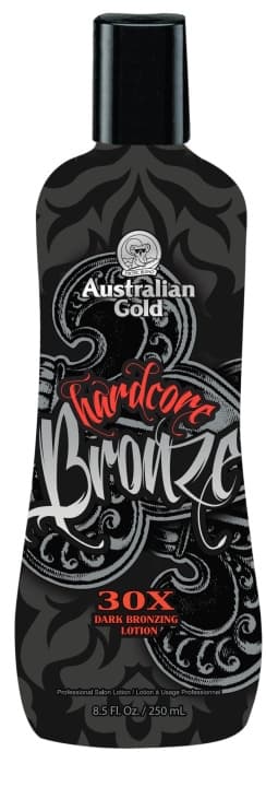 Australian Gold Hardcore Bronze – Bäst för extrem färgintensitet – bronzing lotion bäst i test 2026