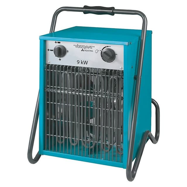 Voltomat Heating 9000 W – Budgetval – byggfläkt bäst i test 2026
