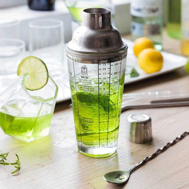 Recept- och mått-shaker – Budgetval – cocktailshaker bäst i test 2026