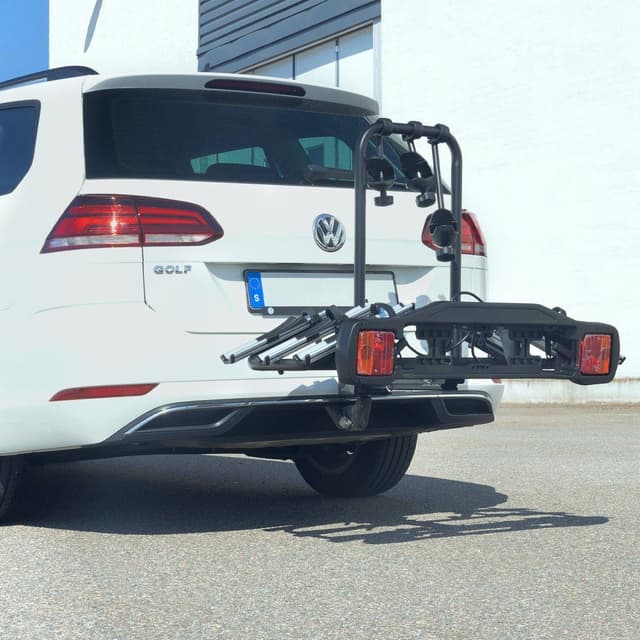 Metalcraft 3-cyklar med lyse – Bäst med inbyggd belysning – cykelhållare bil (dragkrok) bäst i test 2026