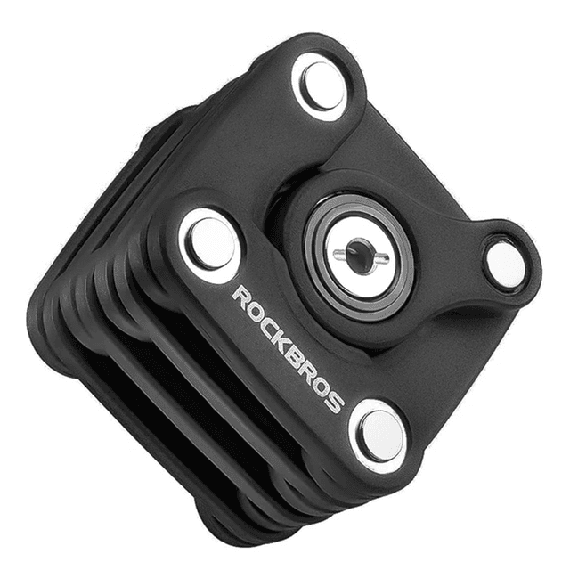 Rockbros hopfällbart lås – Bäst vikbart – cykellås bäst i test 2026