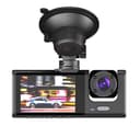 Dashcam med tre kameror