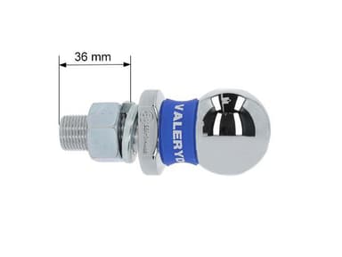 Dragkula 50 mm, 22 mm tapp E-godkänd