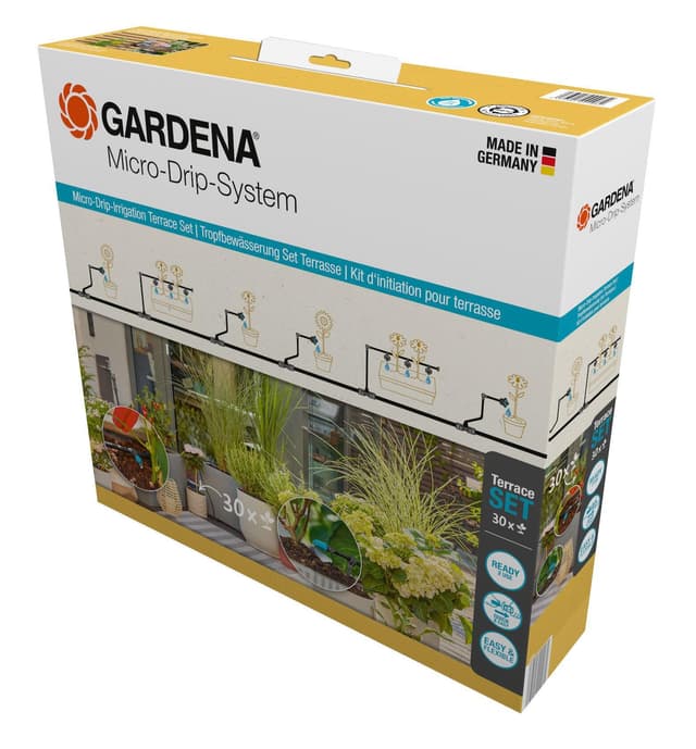 Gardena Micro-Drip Terrass Startset – Bäst för terrass – droppbevattning bäst i test 2026