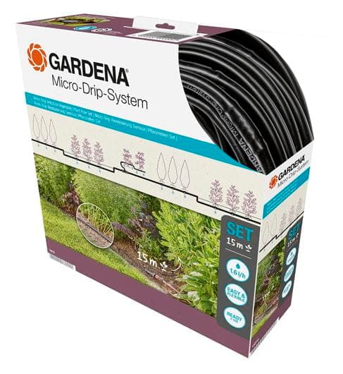 Gardena Droppsystem Växtrader 15 m – Bäst för grönsaksrader – droppbevattning bäst i test 2026