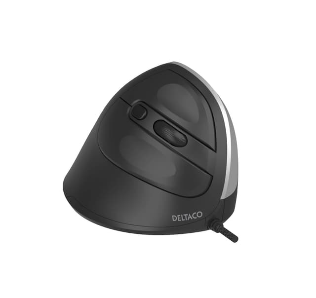 Deltaco ergonomisk trådad vertikal mus – Budgetval – ergonomisk mus bäst i test 2026