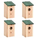 Träholkar 12×12×22 cm (4-pack)
