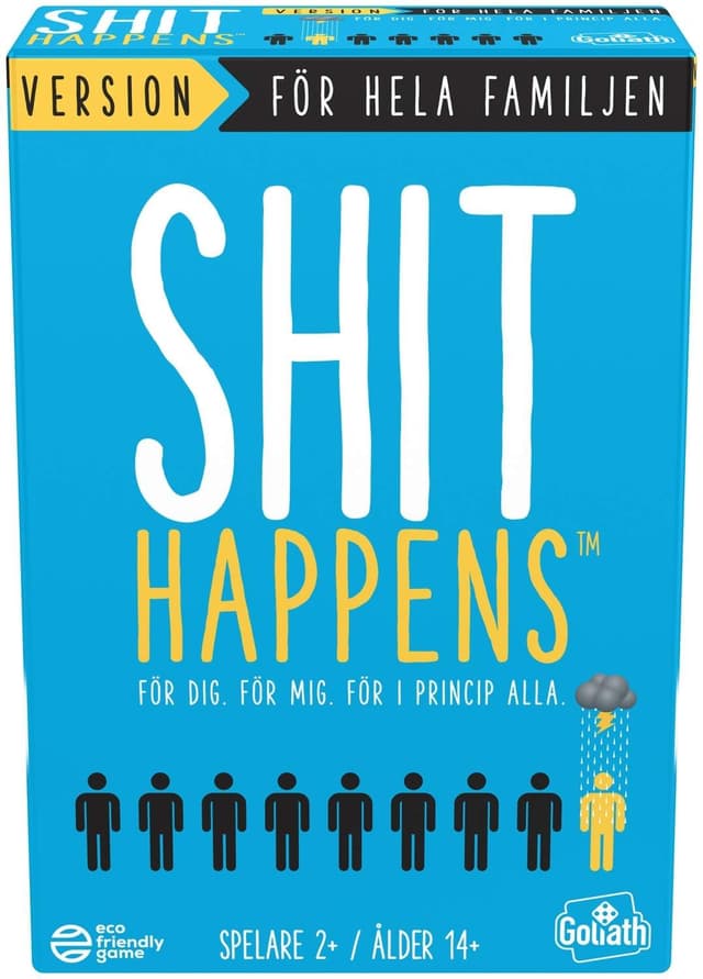 Shit Happens Svenska – Bäst för skrattfest – familjespel bäst i test 2026