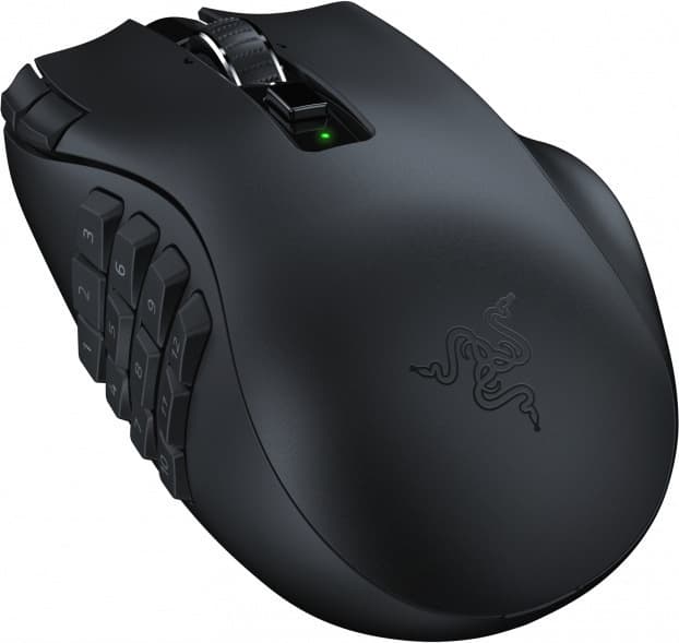 Razer Naga V2 HyperSpeed – Bäst för MMO – trådlös gamingmus bäst i test 2026
