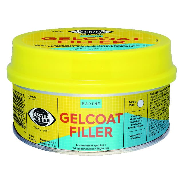 Spackel Gelcoat Filler PP 0,18 l – Bästa budgetval – gelcoat reparation bäst i test 2026