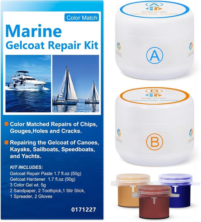 Premium Gelcoat Repair Kit – Bästa premiumset – gelcoat reparation bäst i test 2026
