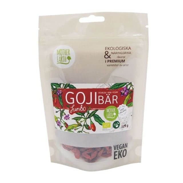 Mother Earth Premium Gojibär 125 g – Bäst i test – gojibär bäst i test 2026