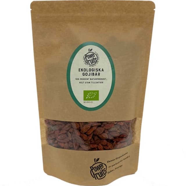 Powerfruits Gojibär 500 g – Bäst för stora portioner – gojibär bäst i test 2026