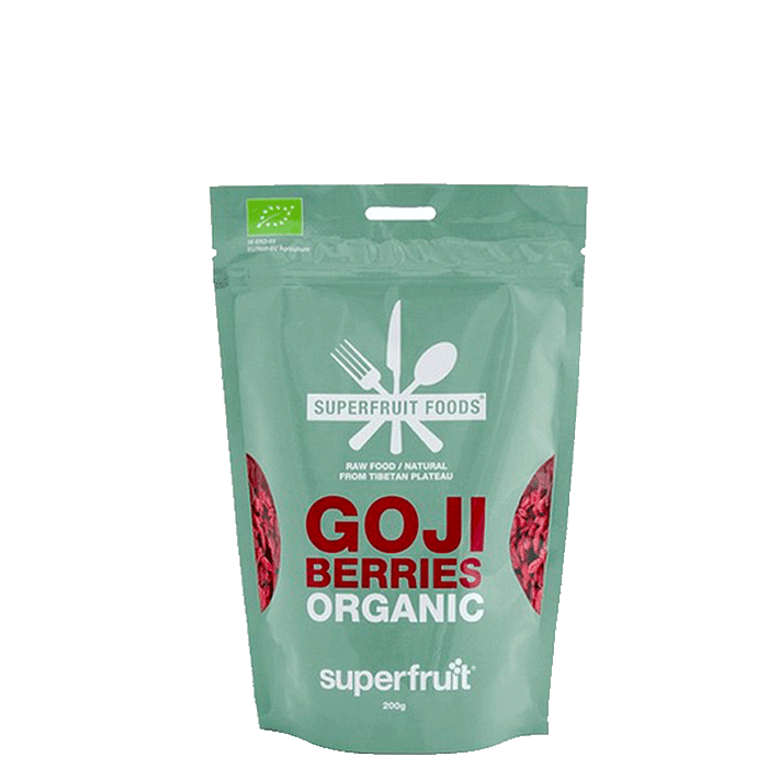 Superfruit Foods Gojibär 200 g – Bäst för müsli & smoothies – gojibär bäst i test 2026