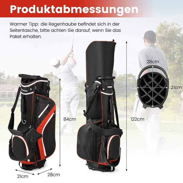 Northix 14-vägs standbag – Budgetval – golfbag bäst i test 2026
