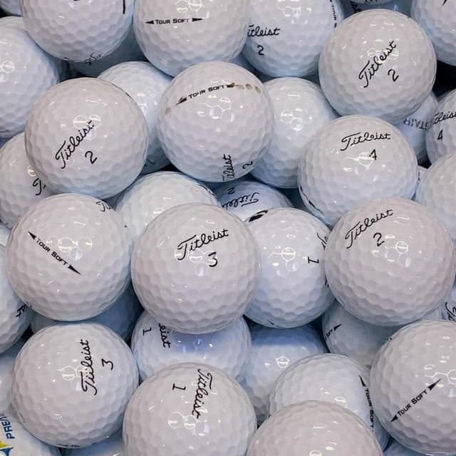 Titleist Tour Soft 12-pack – Bästa för låg svinghastighet – golfbollar bäst i test 2026