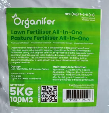 Universal Gräsgödsel 20 kg