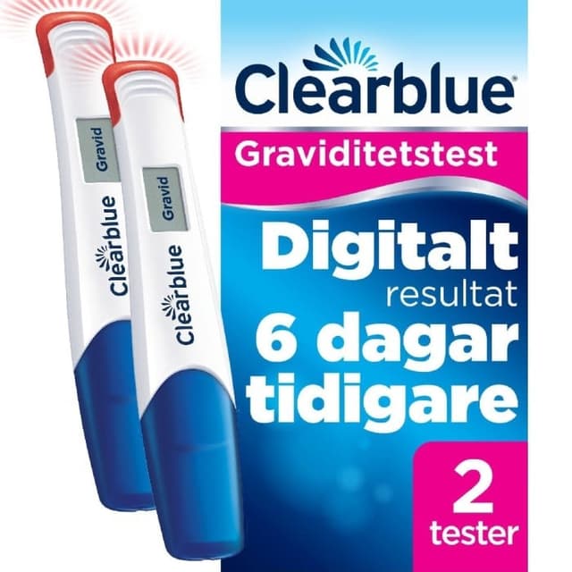 Clearblue ultratidigt digitalt – Bästa ultratidiga – graviditetstest bäst i test 2026