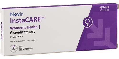 InstaCARE Graviditetstest – Bäst för snabba resultat – graviditetstest bäst i test 2026