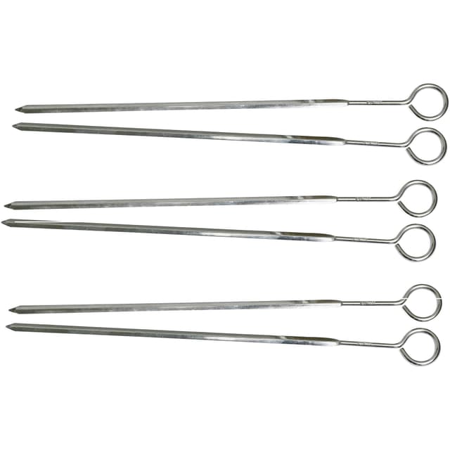 Exxent grillspett 6-pack 30 cm – Bäst med platt design – grillspett bäst i test 2026