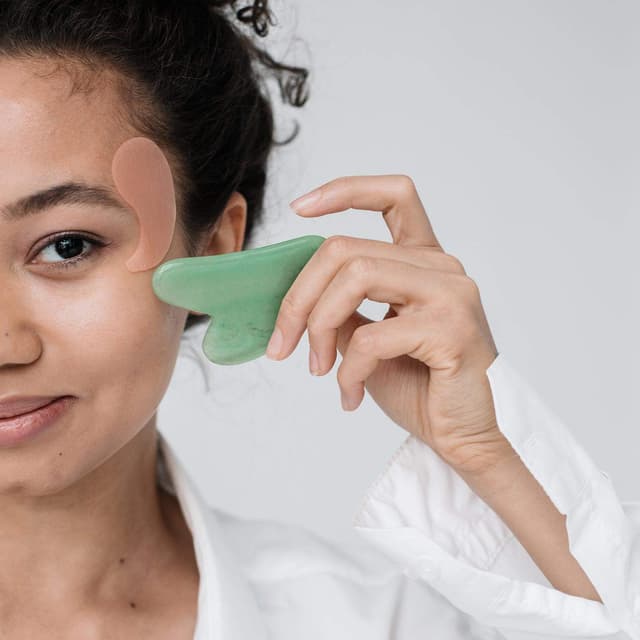 Grön ansikts Gua Sha – Budgetval – gua sha bäst i test 2026