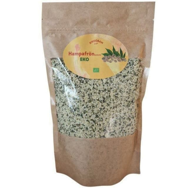 Khoobam EKO hampafrön 500 g – Bäst med fyllig smak – hampafrön bäst i test 2026