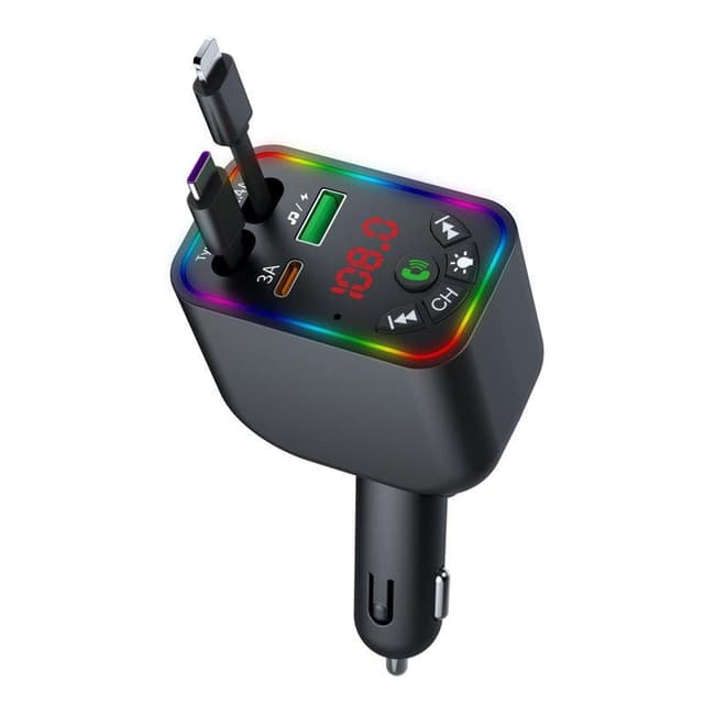 L5 Bluetooth FM/MP3-spelare med snabbladdare – Bäst multifunktion – handsfree bil bäst i test 2026