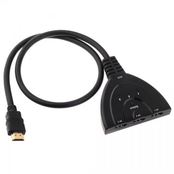 eStore 3-vägs HDMI-switch – Budgetval – hdmi-switch bäst i test 2026