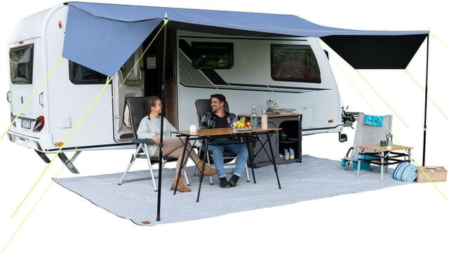 Skandika Freeway solsegel 300×300 – Bäst med kederanslutning – markis husbil/husvagn bäst i test 2026