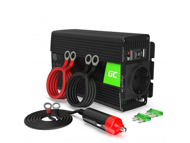 Green Cell 300W modifierad sinus – Budgetval – inverter 12v → 230v bäst i test 2026