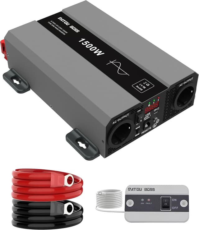 DATOUBOSS 1500W Inverter – Budgetval – inverter husbil bäst i test 2026