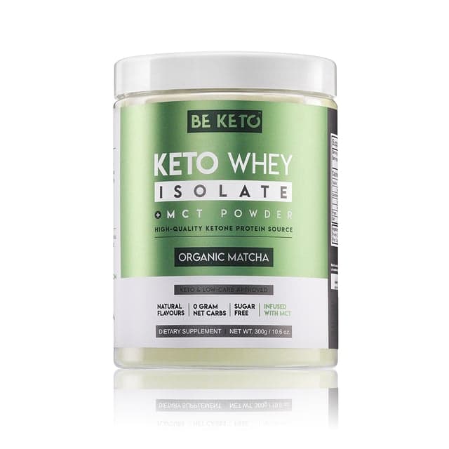 BeKeto Whey Isolate Matcha – Bästa med MCT – isolat whey bäst i test 2026