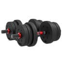 Northio 2-i-1 hantelset 20 kg