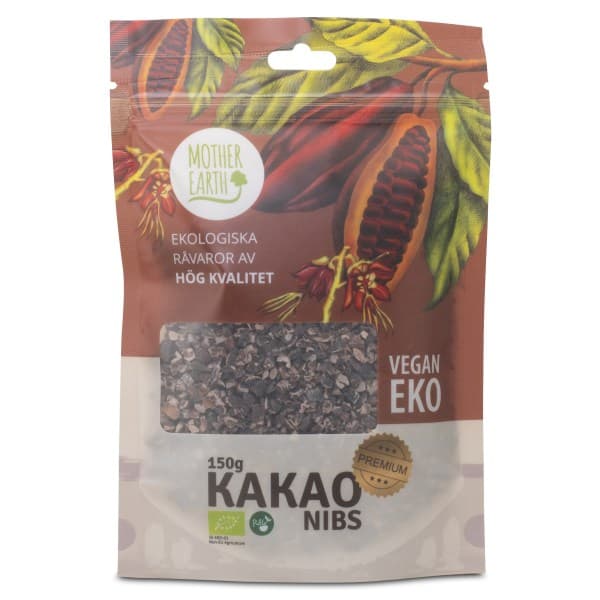 Mother Earth Pangoa Premium – Bäst i test – kakaonibs bäst i test 2026