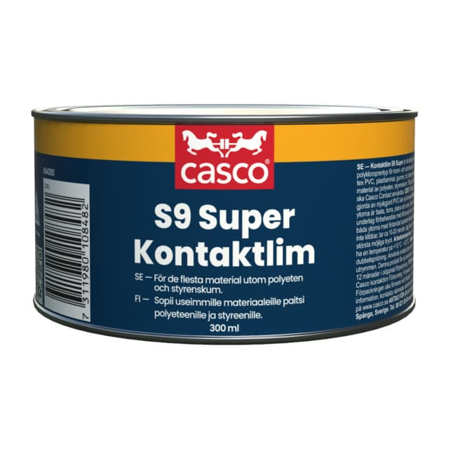 Casco S9 Super Kontaktlim 300 ml – Bäst för stora ytor – kontaktlim bäst i test 2026