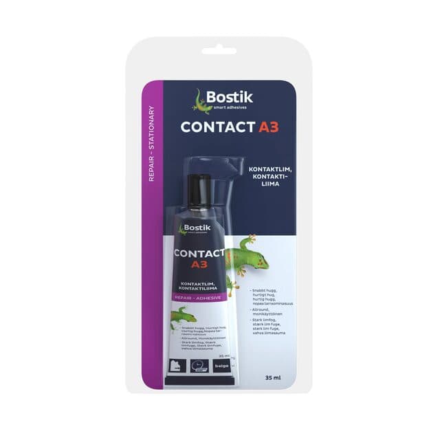 Bostik A3 Kontaktlim 35 ml – Budgetval – kontaktlim bäst i test 2026