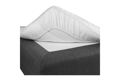 Dra-på-lakan 90×200 Vit