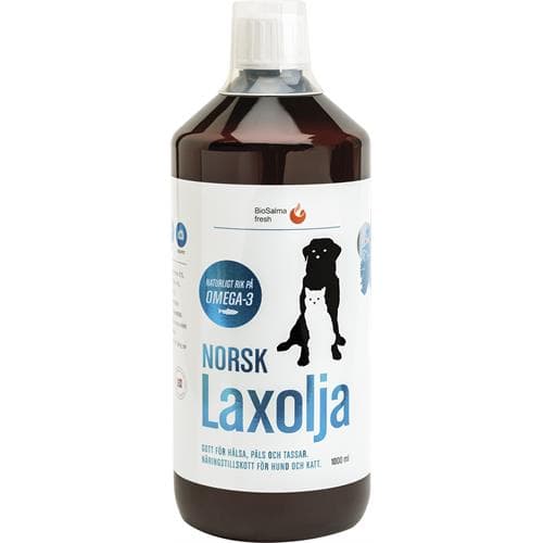 BioSalma fresh 1000 ml – Bäst i test – laxolja för katt bäst i test 2026