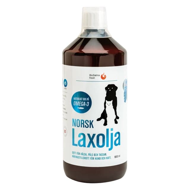 Norsk Laxolja 1000 ml Apohem – Budgetval – laxolja för katt bäst i test 2026