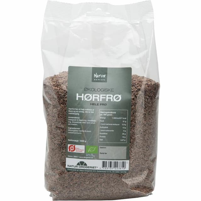 Natur Drogeriet Ekologiska Linfrön 1000 g – Bäst storpack – linfrön bäst i test 2026